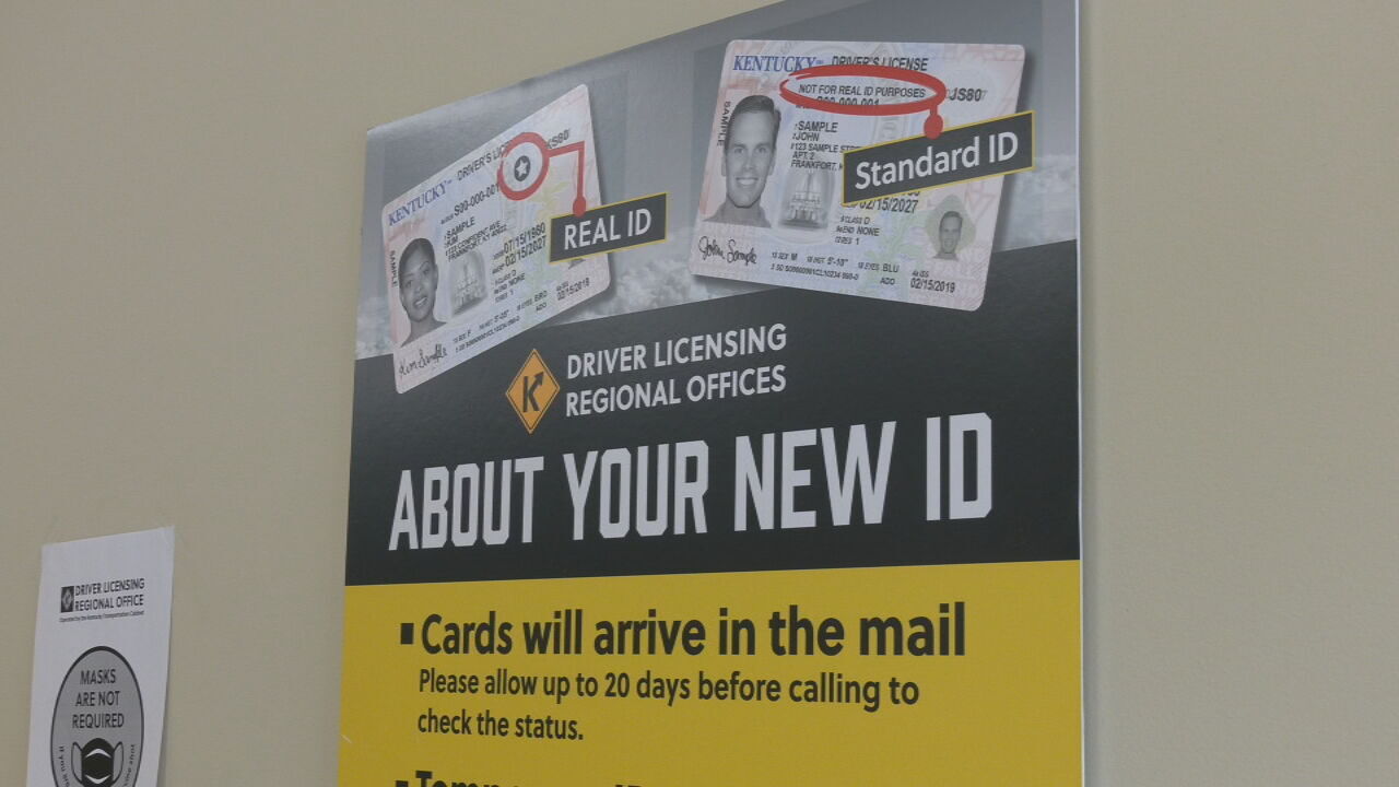 Kentucky ID regional offices
